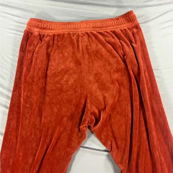 OFFLINE by Aerie Women's Rust Velour Jogger Pants Loungewear Burnt XL - Picture 8 of 8